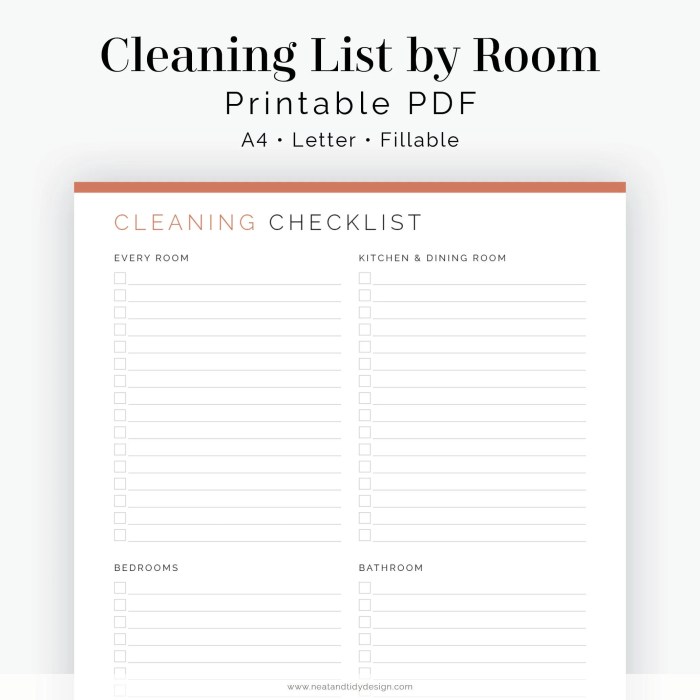 Checklist maintenance preventive